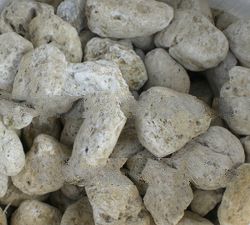 Pumice stones for stone wash and constructions