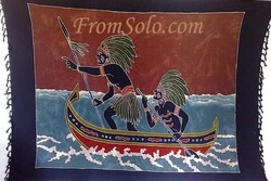 Batik Ethnic Painted Sarong