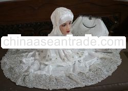 Mukena Telekung Clothing for praying Sutra Pengantin