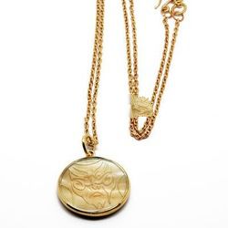 brass shell necklaces (bjns-021)