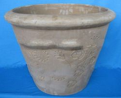 Antique Terracotta Ceramic Planters - Brown Terracotta pot
