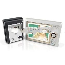 VISS7500 Hands Free Video Door Phone Intercom System w/5-Inch LCD & Outdoor Night Vision Securit