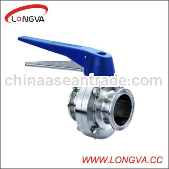 sanitary triclamp butterfly valve