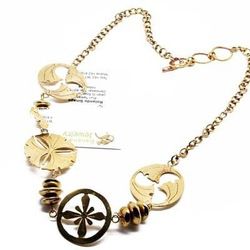 Brass necklace