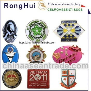 school magnetic masonic metal custom lapel pin