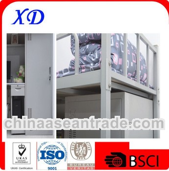 school modern metal bunk bed