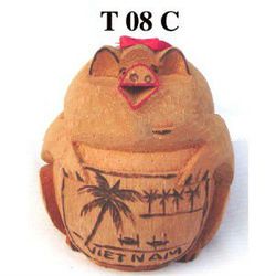 Pigs make from Coconut shell (Organic Material)