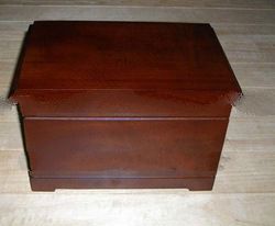 Wooden Urn Rectangular
