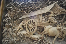 wood carving