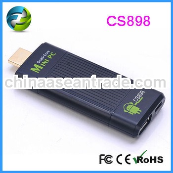 set top box CS898 android 4.1 RK3188 1.8GHz 1GB Rom 8GB Rom Bluetooth Mini pc Original Quad core Don