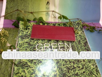 setting red high glossy and high hardness uv board with PVC film