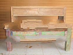  Furniture-Reclaimed Teak Coffee Table