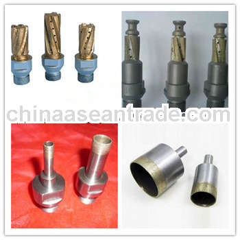 sharp&long life diamond drill bit/glass drill/sintered glass drill bits