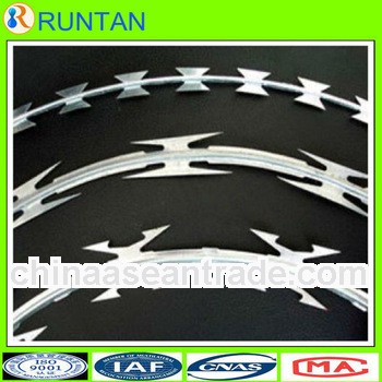 sharp military razor barbed wire mesh fence
