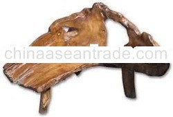 TEAK ROOT BENCH FURNITURE TRBN43