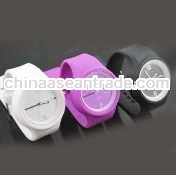 silicone slap watch/fashional/hot sell/popular