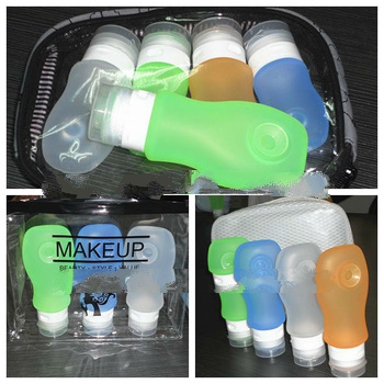 silicone squeezable bottle/pet bottle