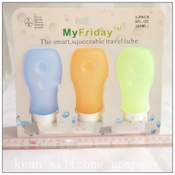 silicone travel kit for business trip