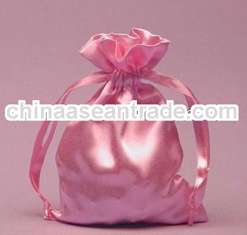 silk pouches with drawstring wholesale