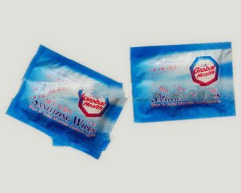 single pack wet wipes
