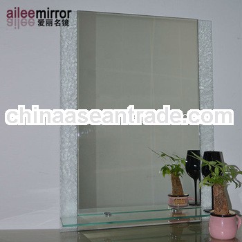 single side compact mirror sliding mirror silicone mirror bag