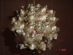 Hanging Ball Seashells Decorations