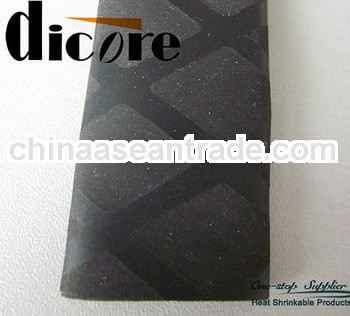 skidproof black heat shrink tubing for fishing rod