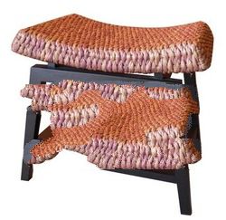 Thai style wooden stool