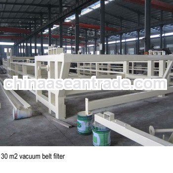 sludge dewatering vacuum belt filter press