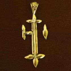 russian cross pendant jewelry