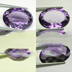 11 cts Huge Oval (18x13 mm) Lab Simulated Light Amethyst (Iolite) AAA