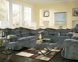 COOPER - FABRIC RECLINER SOFA COUCH SET LIVING ROOM-NEW