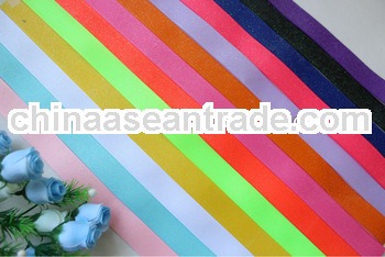 solid Glitter ribbons 22mm