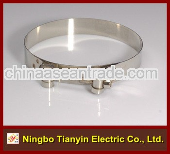 solid high strength european hose Clamp