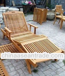 Teak Pool Side Lounger Factory