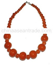 Wooden Beaded Necklace
