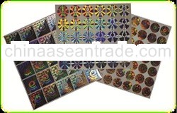 Hologram, anti counterfeiting marks/stickers