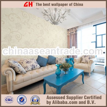 soundproof beautiful flower wallpaper rolls wall paper