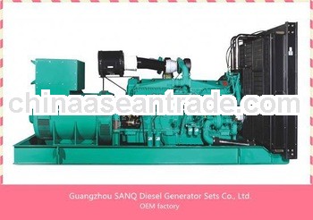 soundproof mobile trailer diesel genset