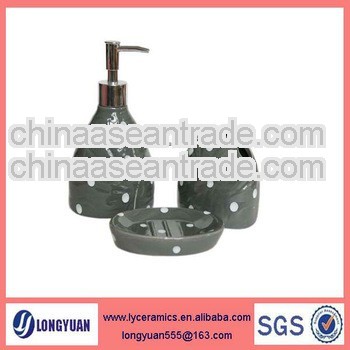 special design ceramic 3 pcs bathroom set