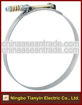 spring clip and pipe clamp