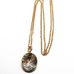 Brass necklace bjns.007