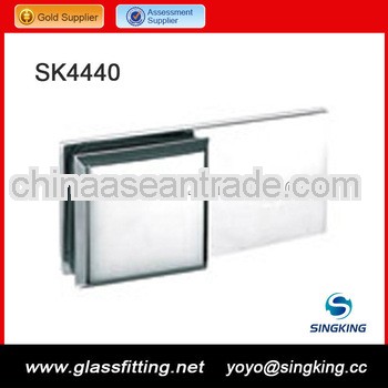 square round D shape glass clamp