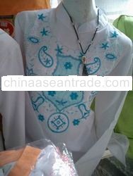 Embroidery Blouse For Moslem