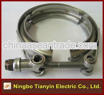 stainless steel T bolt V band hose clamp