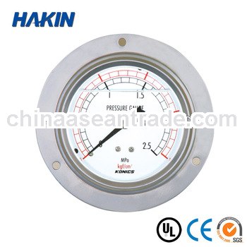 stainless steel diaphragm bourdon tube pressure gauge with electrical output signal