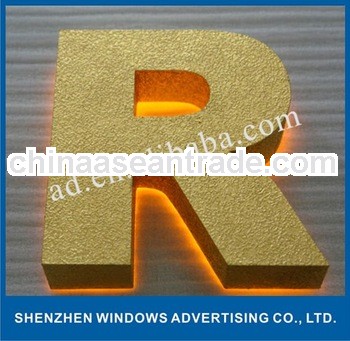 stainless steel led sign letter for advertising