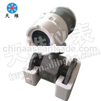 stainless steel magnetic juice milk water sewage flow meter