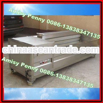 stainless steel potato brushing machine/potato peeling equipment for sale/0086-13838347135