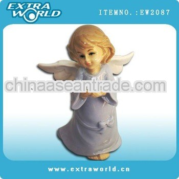 standing porcelain cherubs statue